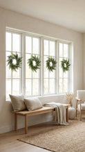Load image into Gallery viewer, Real Touch Faux Christmas Wreath, Cypress, 12 Inch