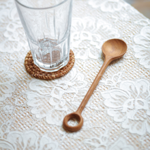 Load image into Gallery viewer, Handcarved Wooden Stirring Spoon - Kitchen Serving Utensils