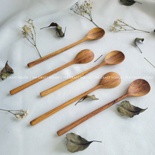 Load image into Gallery viewer, Spoon - Long Handcarved Wooden Stirring Spoon