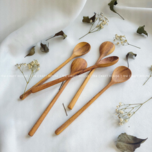 Load image into Gallery viewer, Spoon - Long Handcarved Wooden Stirring Spoon