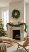 Load image into Gallery viewer, Real Touch Faux Christmas Wreath, Cypress, 24 Inch