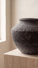 Load image into Gallery viewer, Terracotta Vase, Wide Body with Ridged Neck - Kaela: Medium