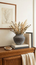 Load image into Gallery viewer, Terracotta Vase, Wide Body with Ridged Neck - Kaela: Medium