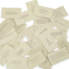 Load image into Gallery viewer, Christmas Collection - 365 Gathered Thoughts Paper - Set of 25