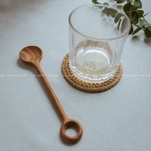 Load image into Gallery viewer, Handcarved Wooden Stirring Spoon - Kitchen Serving Utensils
