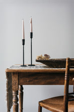 Load image into Gallery viewer, Candlestick - Luna, Forged Black or Gold
