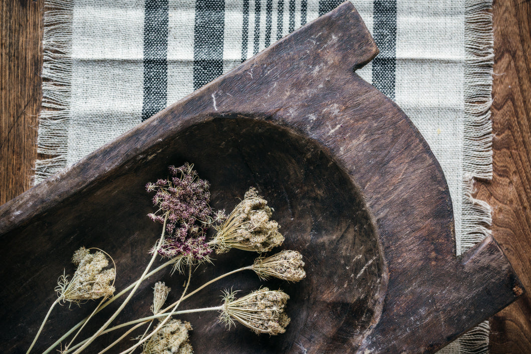Wood - Large Saranda Dough Bowl