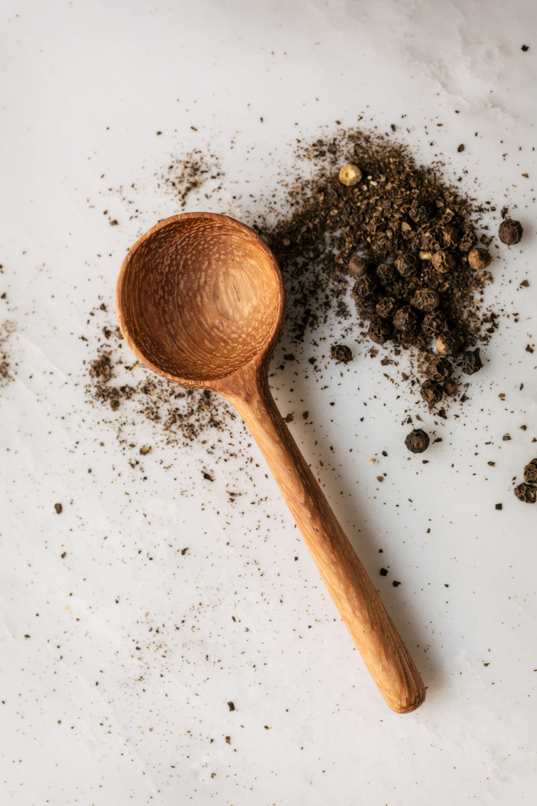 Wood - Handled Spoon (Salt/Sugar/Serving)