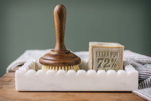 Load image into Gallery viewer, Marble - White Marble Scalloped Bridge Tray
