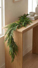 Load image into Gallery viewer, Real Touch Faux Christmas Garland, Cypress, 60 Inch
