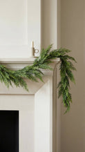 Load image into Gallery viewer, Real Touch Faux Christmas Garland, Cypress, 60 Inch
