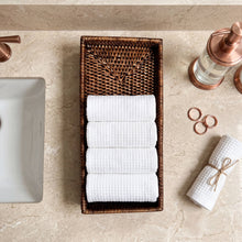Load image into Gallery viewer, Rectangular Everyday Organizer Tray 12.5x6x2'H: Brown
