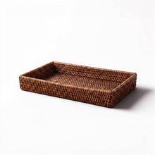 Load image into Gallery viewer, Rectangular Everyday Organizer Tray 12.5x6x2'H: Brown
