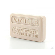 Load image into Gallery viewer, Vanilla - French soap with organic Donkey Milk 100g
