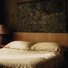 Load image into Gallery viewer, Verdure by Point de L’Halluin (tapestry print on linen)
