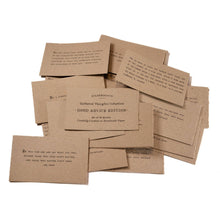 Load image into Gallery viewer, 50 Gathered Thoughts of Good Advice on Handmade Paper
