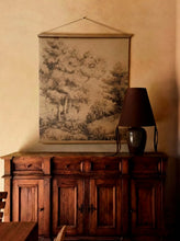 Load image into Gallery viewer, Art - Taperstry - Verdure Sous la Lisière des Bois (tapestry print on linen)
