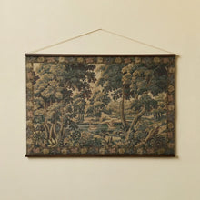 Load image into Gallery viewer, Verdure by Point de L’Halluin (tapestry print on linen)
