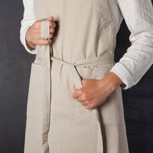 Load image into Gallery viewer, Dove Gray Stonewash Apron
