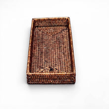 Load image into Gallery viewer, Rectangular Everyday Organizer Tray 12.5x6x2'H: Brown
