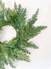 Load image into Gallery viewer, Real Touch Faux Christmas Wreath, Cypress, 12 Inch
