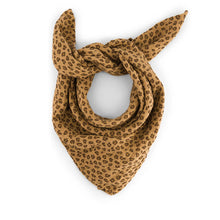 Load image into Gallery viewer, BIANCA SWADDLE MINI LEOPARD COFFEE: MINI LEOPARD / M 70x70
