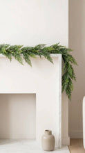 Load image into Gallery viewer, Real Touch Faux Christmas Garland, Cypress, 60 Inch
