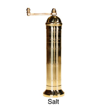 Load image into Gallery viewer, Tableware - Brass Mill - 8&quot; Salt Grinder
