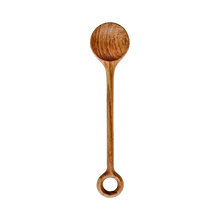 Load image into Gallery viewer, Handcarved Wooden Stirring Spoon - Kitchen Serving Utensils
