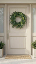 Load image into Gallery viewer, Real Touch Faux Christmas Wreath, Cypress, 24 Inch
