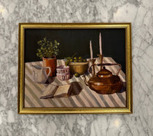 Load image into Gallery viewer, "Striped Table" Print: 8x10
